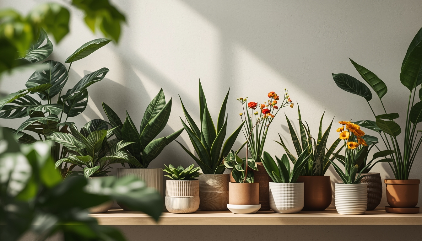 Collection of indoor plants from Boneanklevibrant